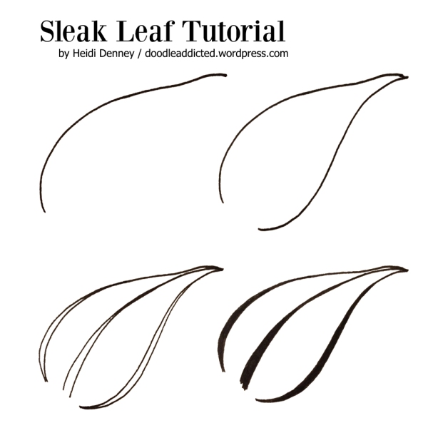 Sleak Leaf Tutorial by Heidi Denney